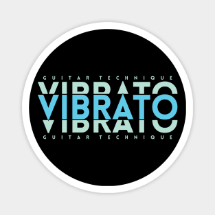 Vibrato Guitar Technique Light Blue Magnet